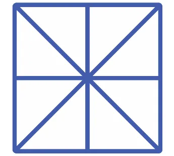 Головоломка для взрослые про треугольники