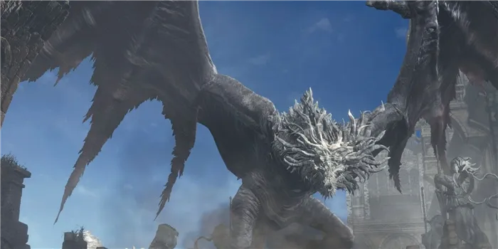 Dark-Souls 3 пик древней виверны архидракона