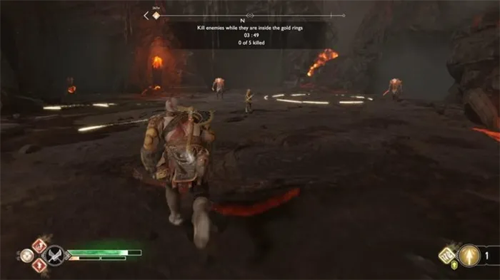 Вызов III: Сложно - Муспельхейм на God of War - Руководство по игре God Of War