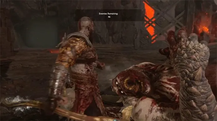 Испытание IV: Нормальное - Муспельхейм в God of War - God Of War Game Guide