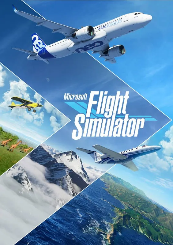 Обложка игры Microsoft Flight Simulator