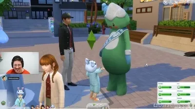 Обзор потокового вещания Sims 4 Snowpans