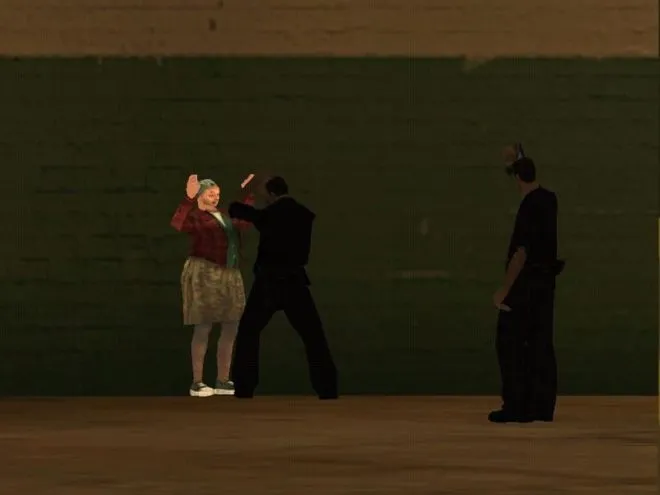 Полицейская жестокость в Лос-Сантосе